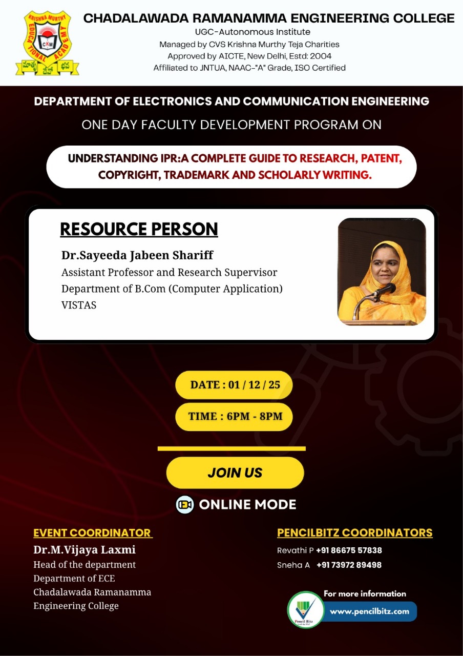  Chadalawada Ramanamma Engineering College 