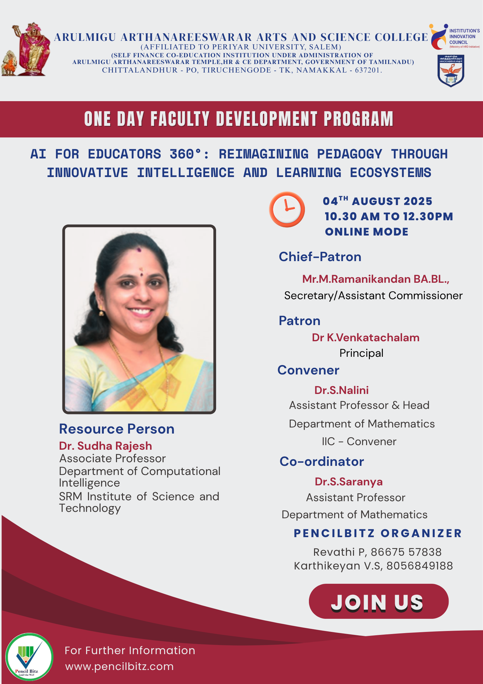 Arulmigu Arthanareeswarar Arts and Science College