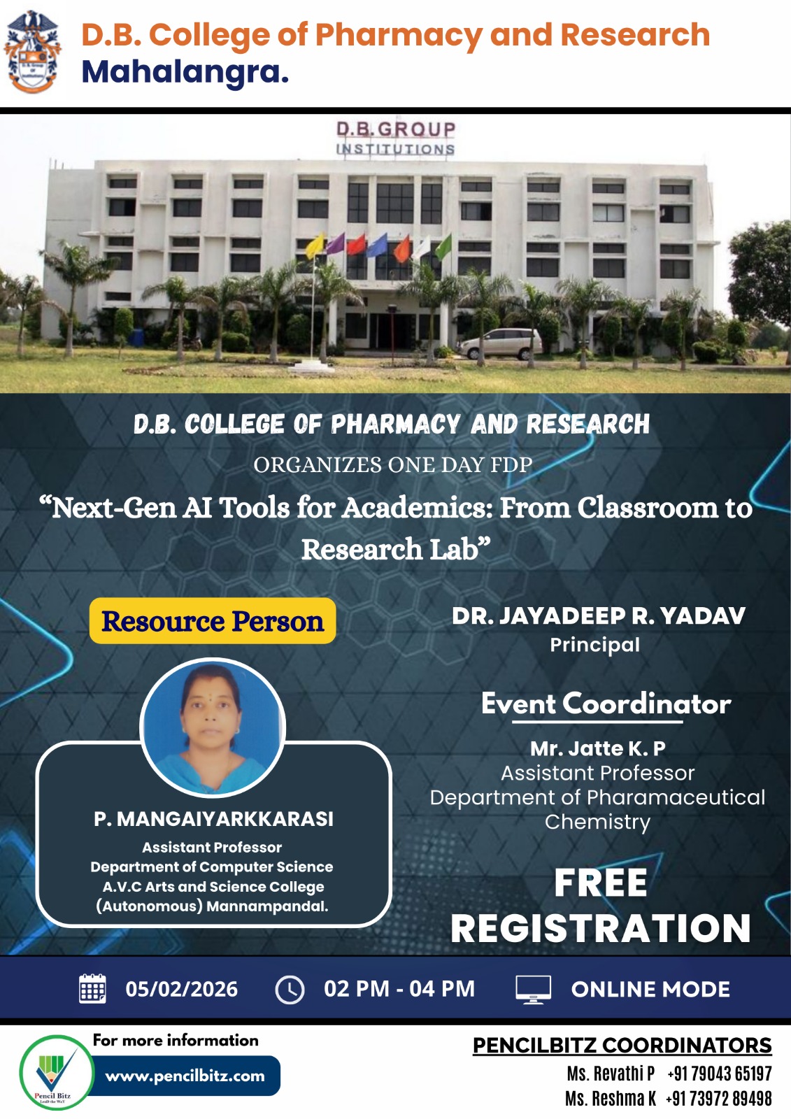 D.B. College of Pharmacy and Research 