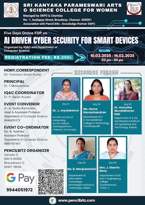 Sri Kanyaka Parameswari Arts and Science College for Women