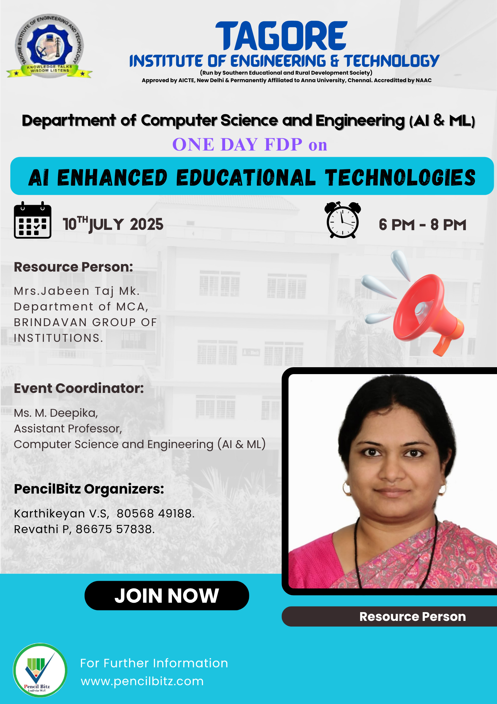 TAGORE Institute of Engineering and Technology