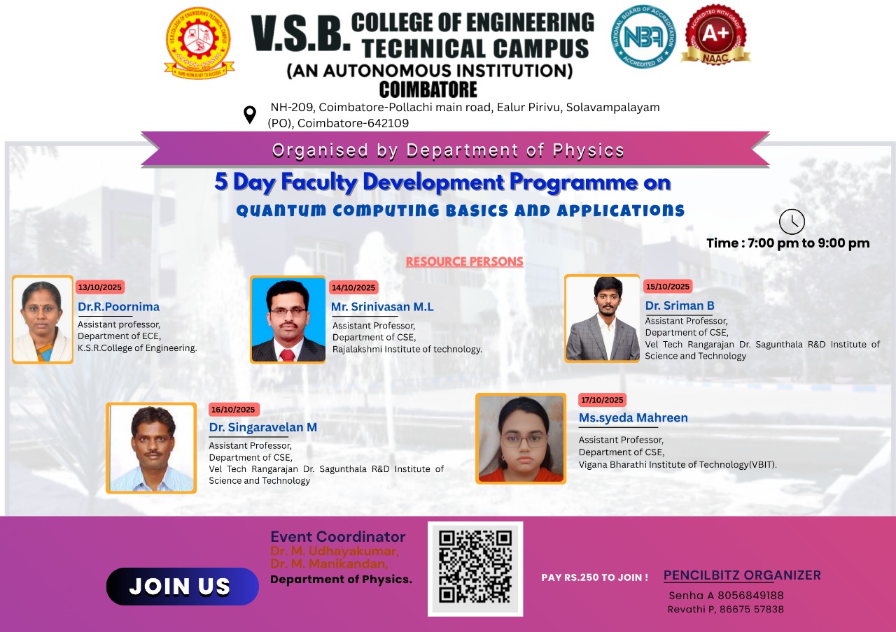 VSB College of Engineering & Technical Campus