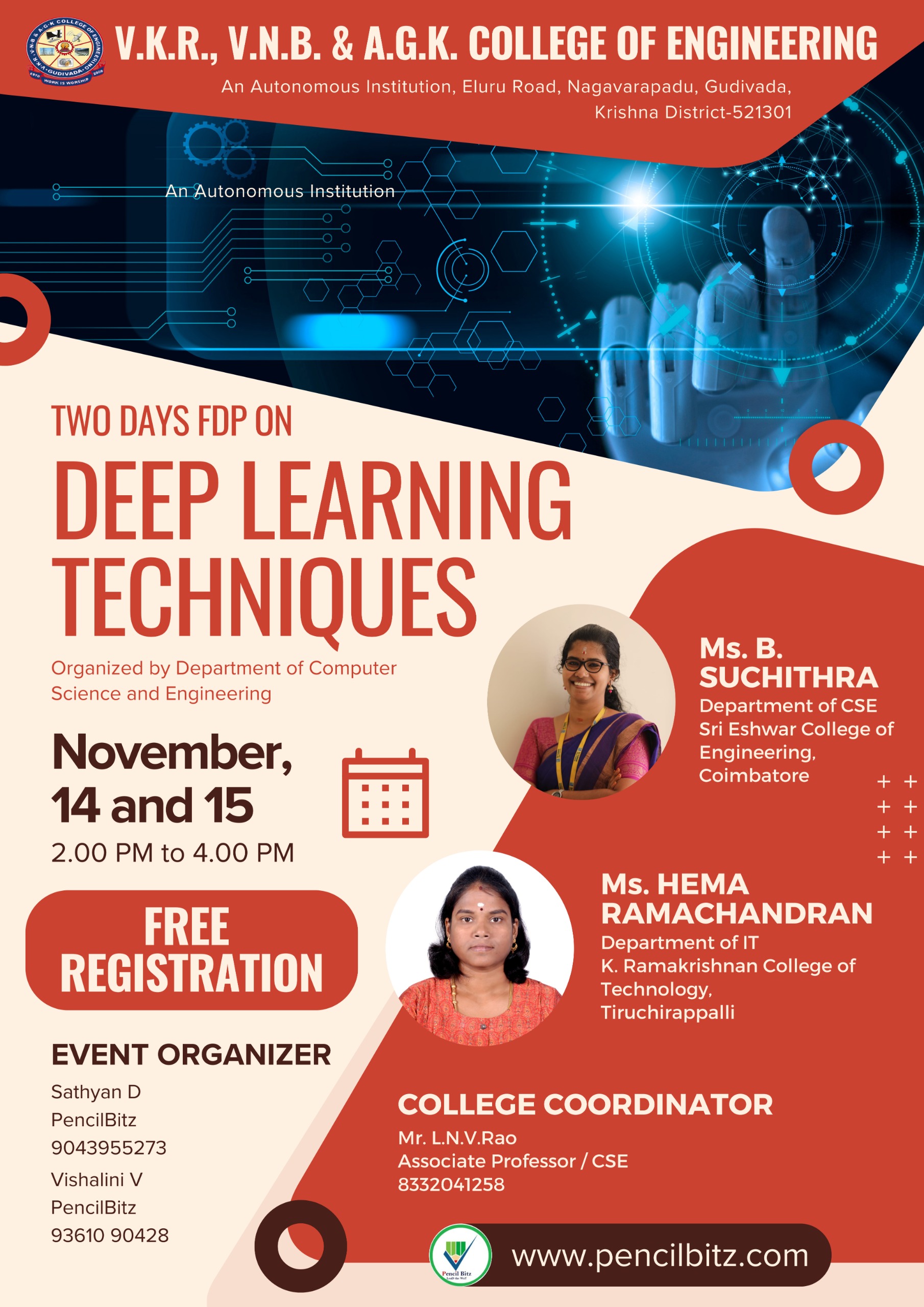 V.K.R, V.N.B & A.G.K College Of Engineering