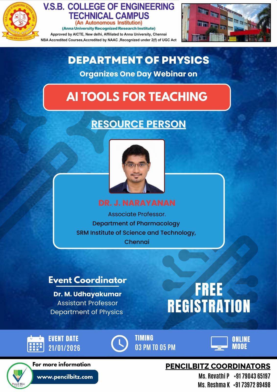  V.S.B College of Engineering Technical Campus 