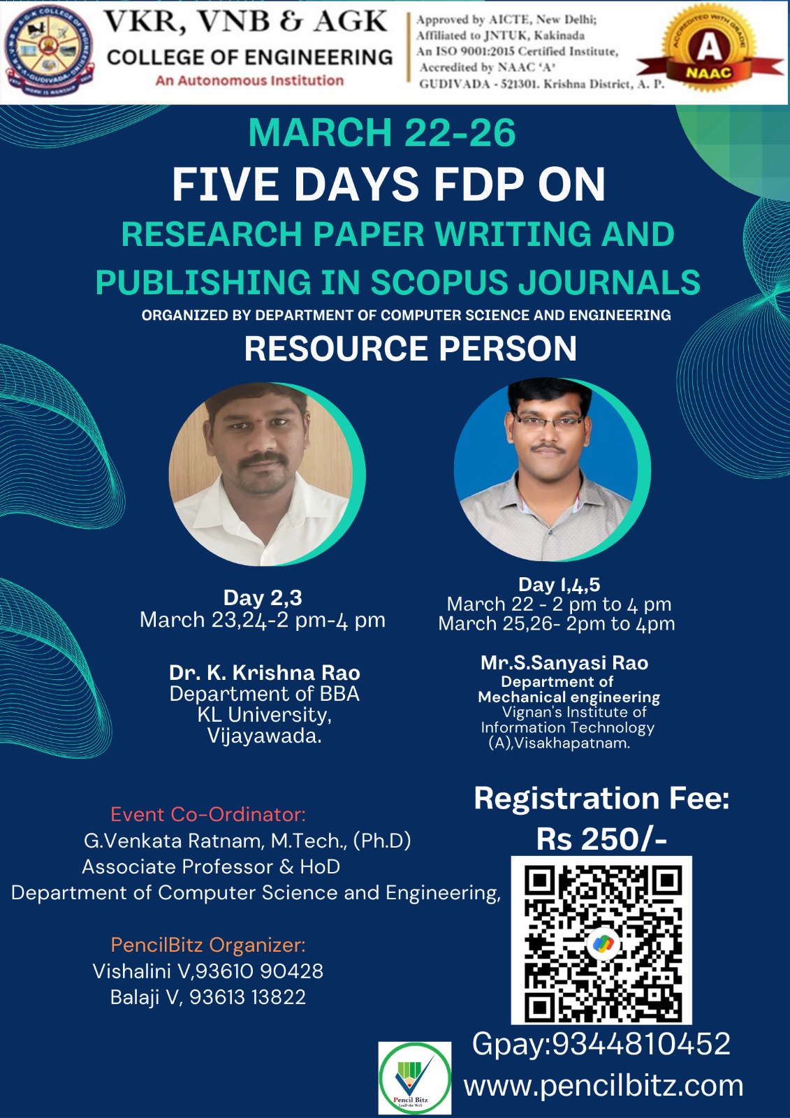 V.K.R, V.N.B & A.G.K College Of Engineering