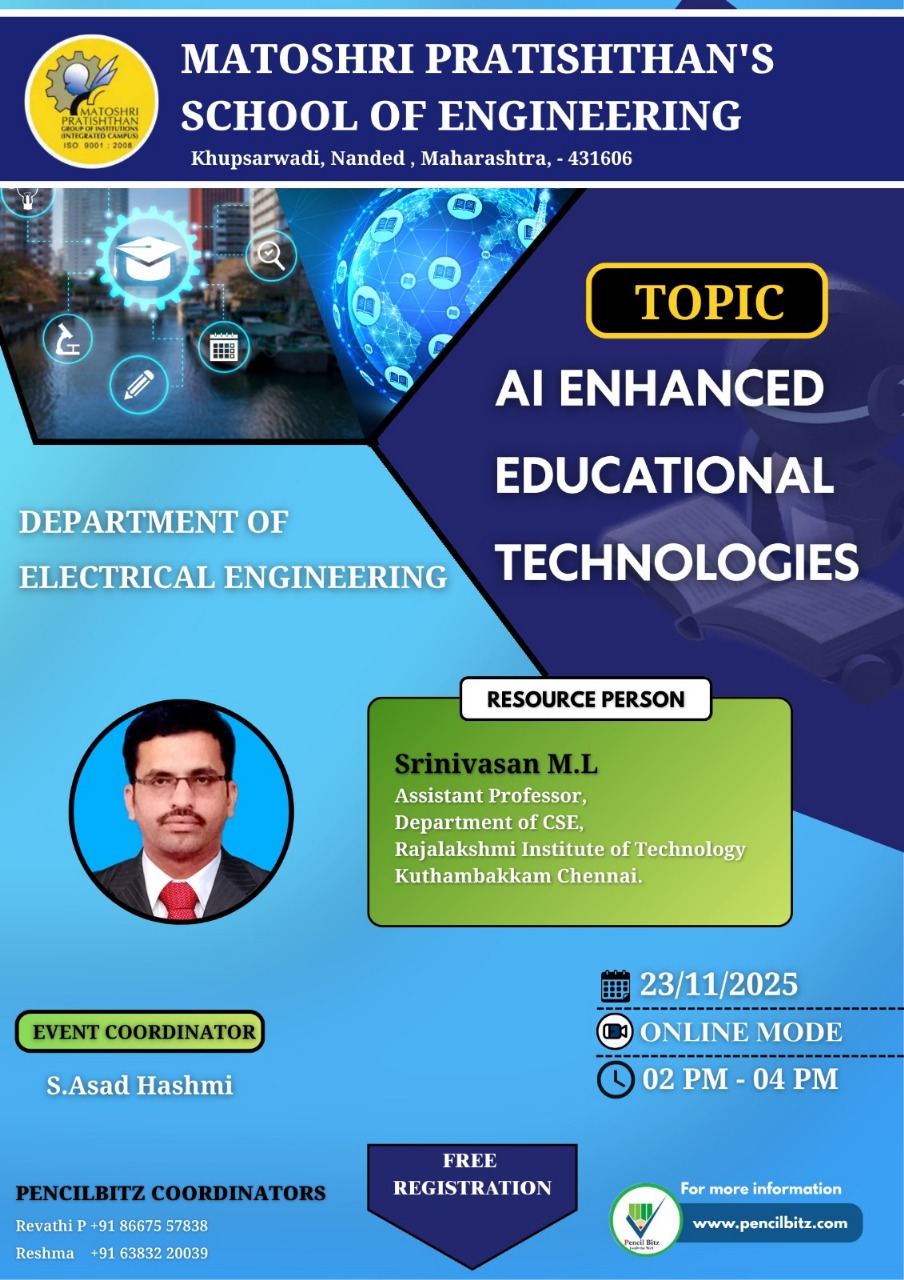  Matoshri Pratishthan Group of Institutions 