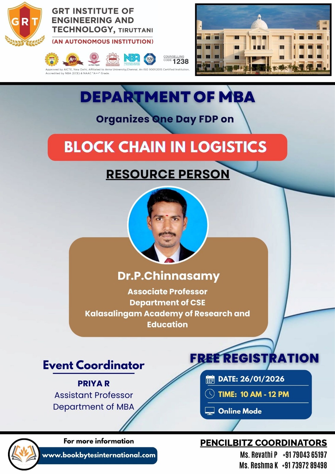 Grt Institute Of Engineering And Technology