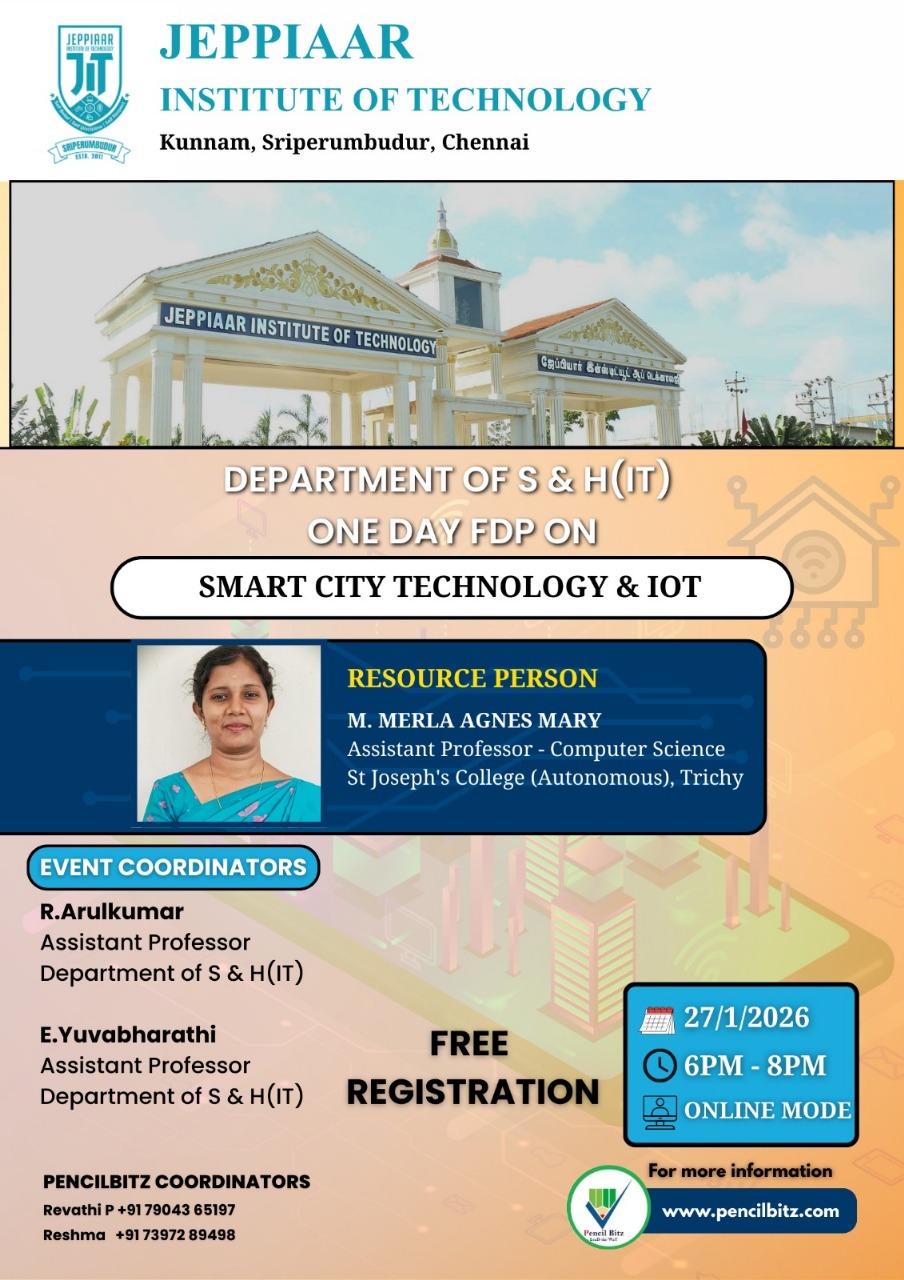  Jeppiaar Institute of Technology 