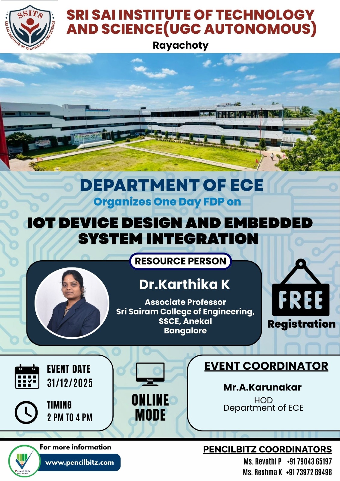 Sri Sai Institute of Technology and Science 