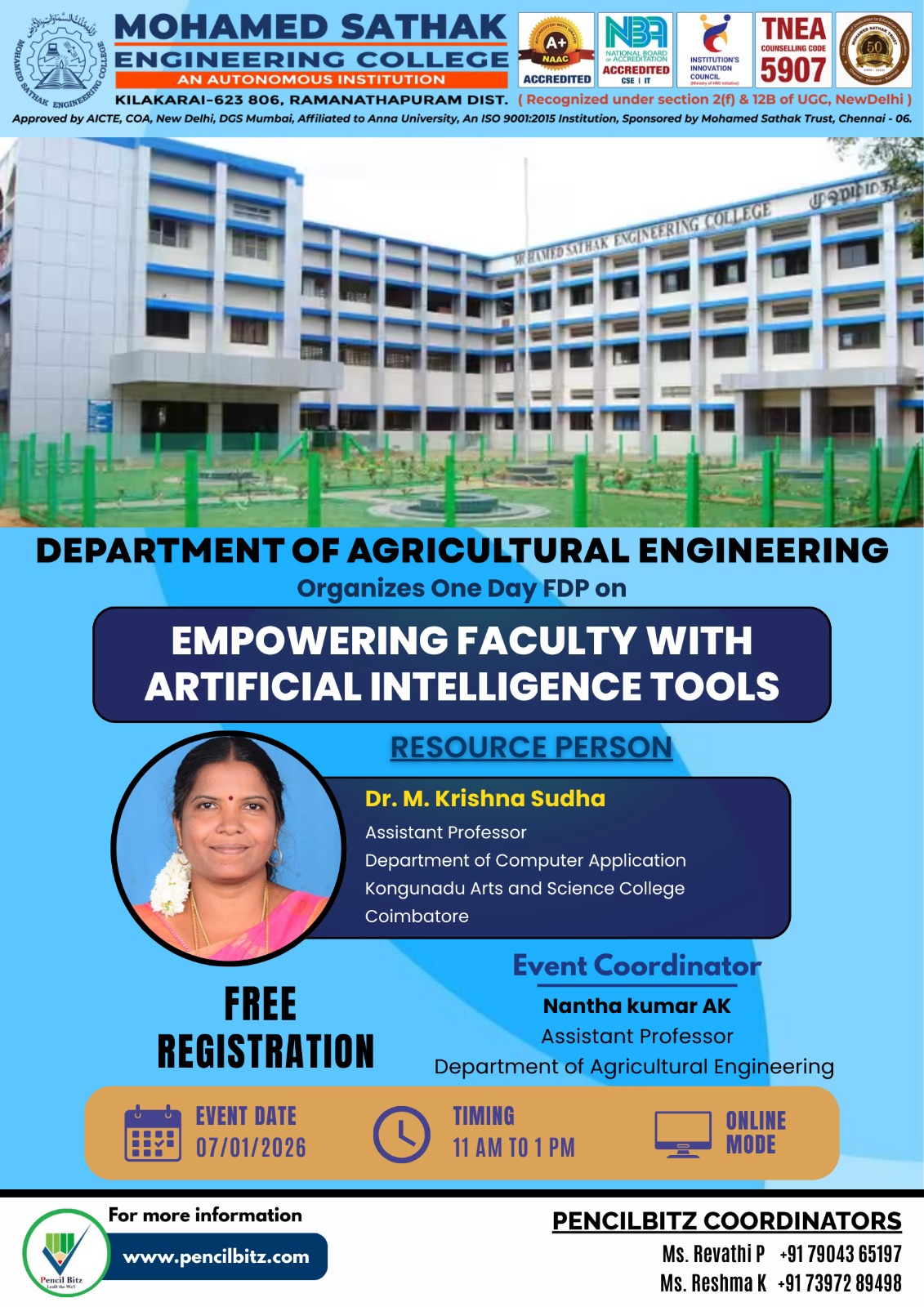  Mohamed Sathak College of Arts and Science 