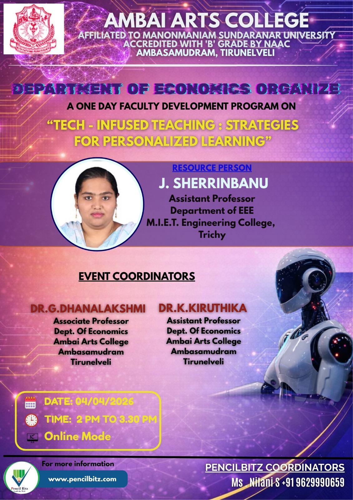 College Event Brochure