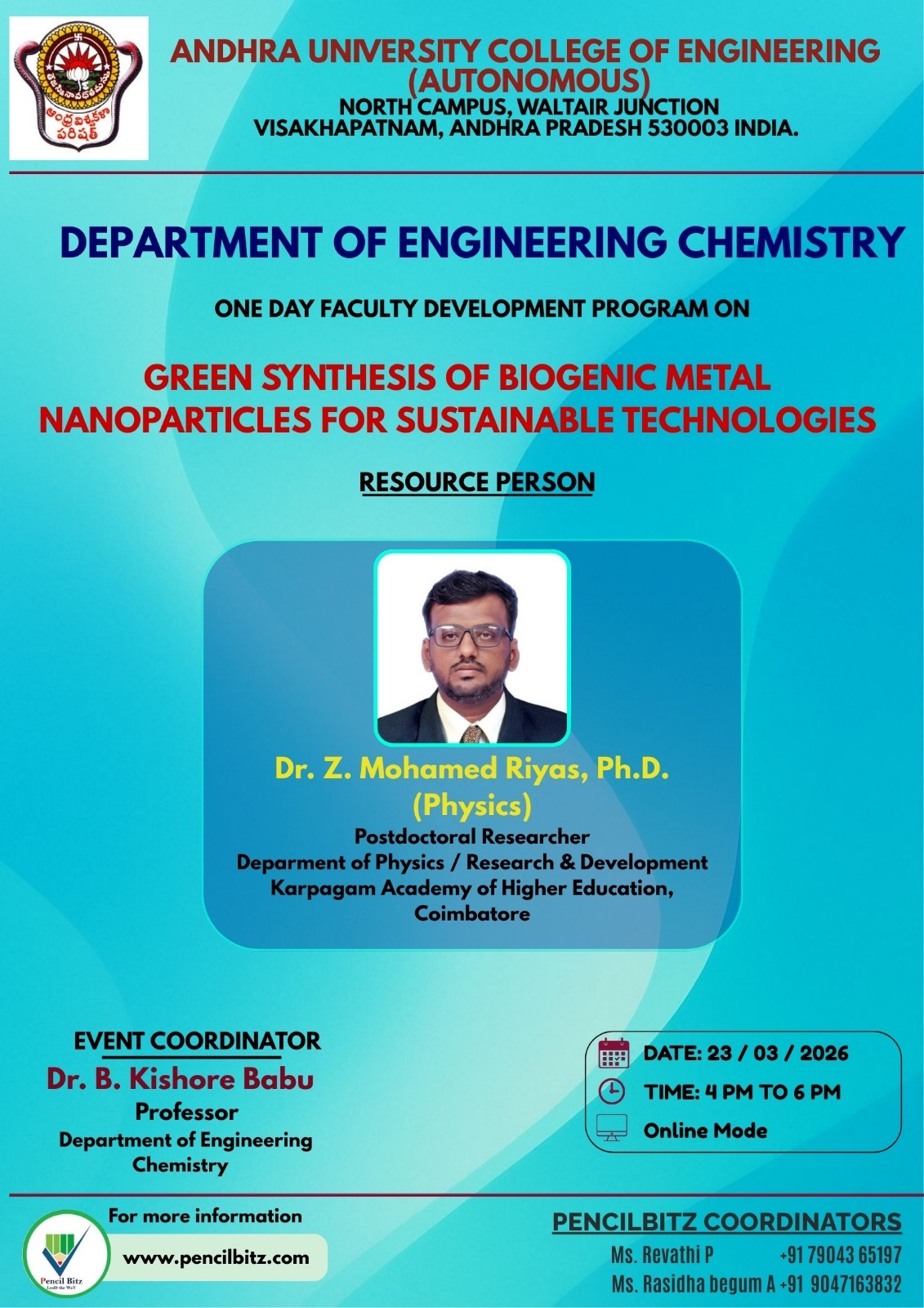 College Event Brochure