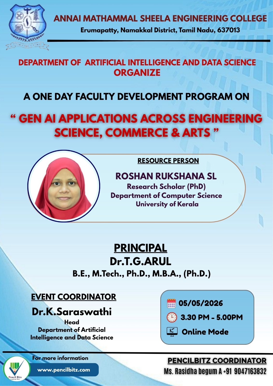 College Event Brochure