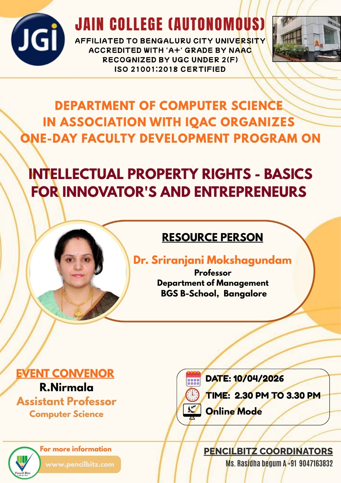 College Event Brochure