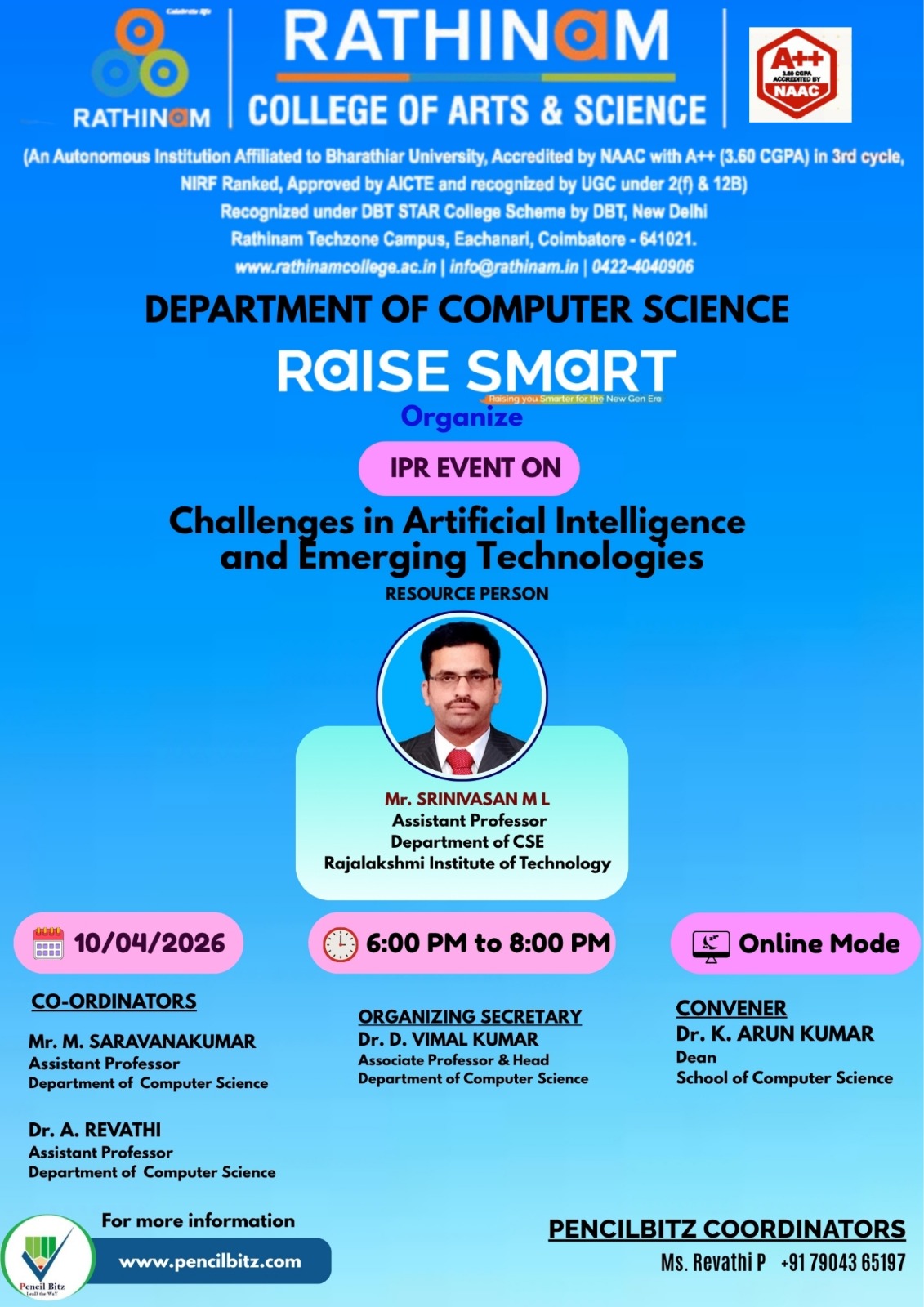 College Event Brochure