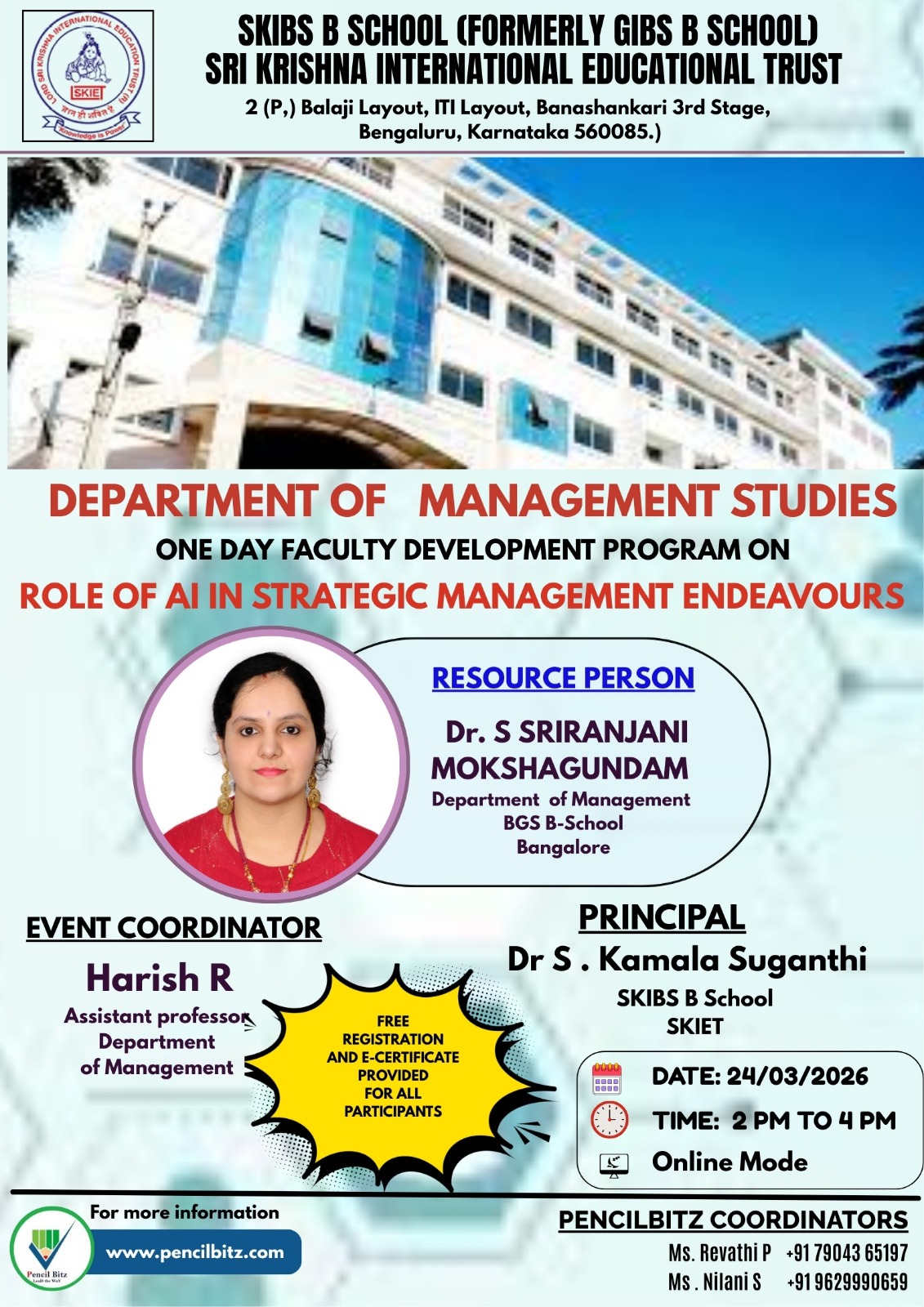 College Event Brochure