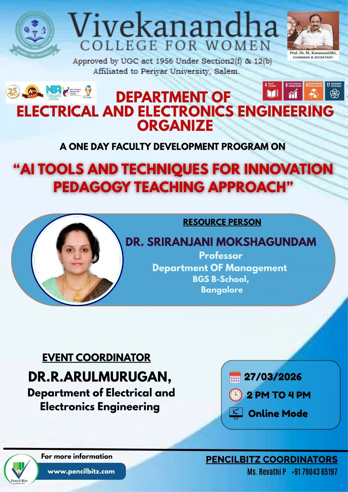 College Event Brochure